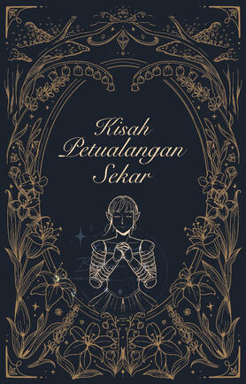 Detailed Monochrome Wattpad Cover - Commission