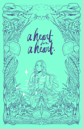 Detailed Monochrome Wattpad Cover - Commissioned